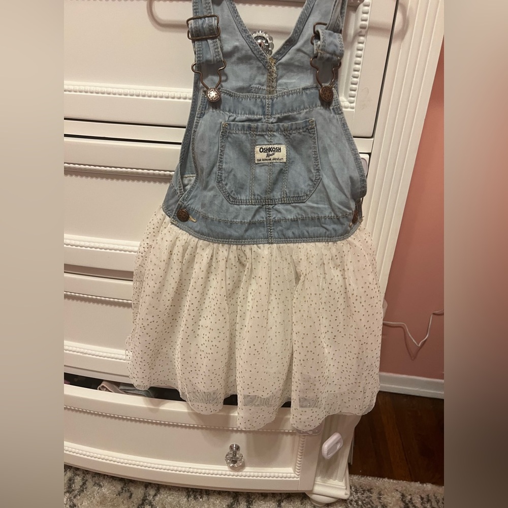 Girls osk kosh overall dress